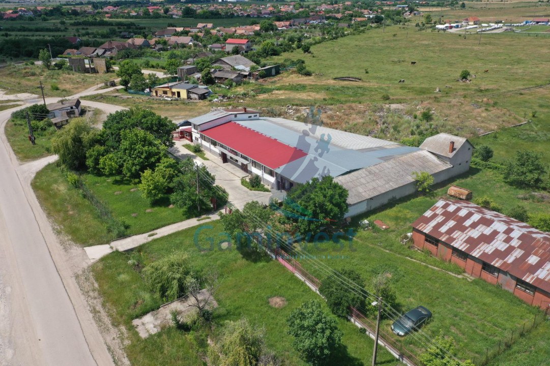 Hala industriala cu afacere la cheie de vanzare, Salonta, Bihor