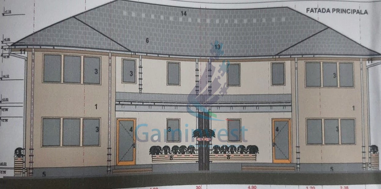 Teren intravilan de vanzare cu proiect si autorizatie, Sanmartin, Bihor
