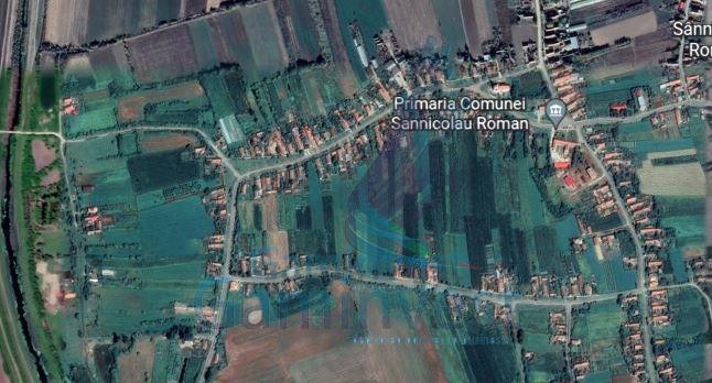 Teren intravilan de vanzare cu livada la 30km de Oradea, Sannicolau Roman, Bihor