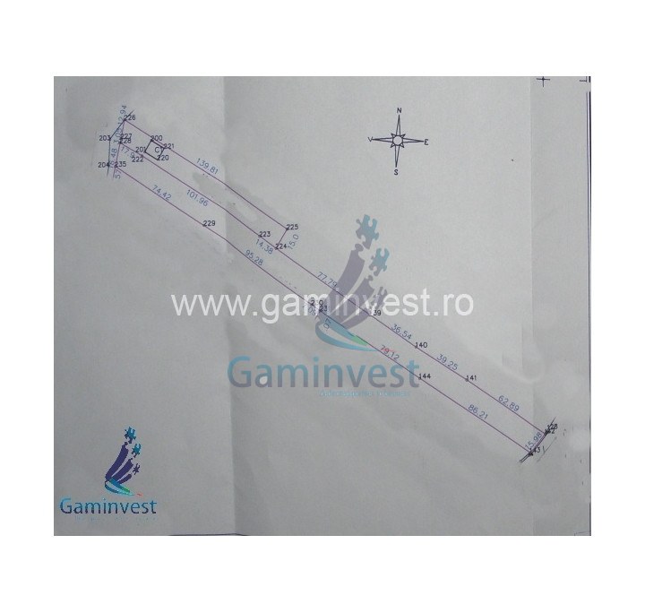 Gaminvest ofera spre vanzare teren extravilan/intravilan in Beius, Bihor, Romania