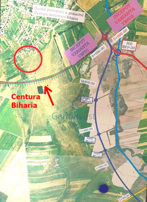 Teren de vanzare in Biharia, Bihor