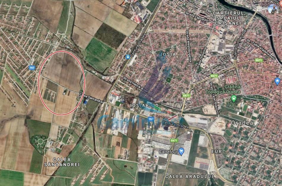 Urban land for sale, Oradea, Bihor