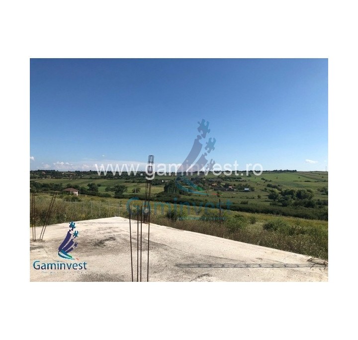Land for sale with foundation and cellar, Cetariu, Bihor