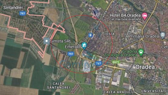 Land for sale in Oradea, Romania