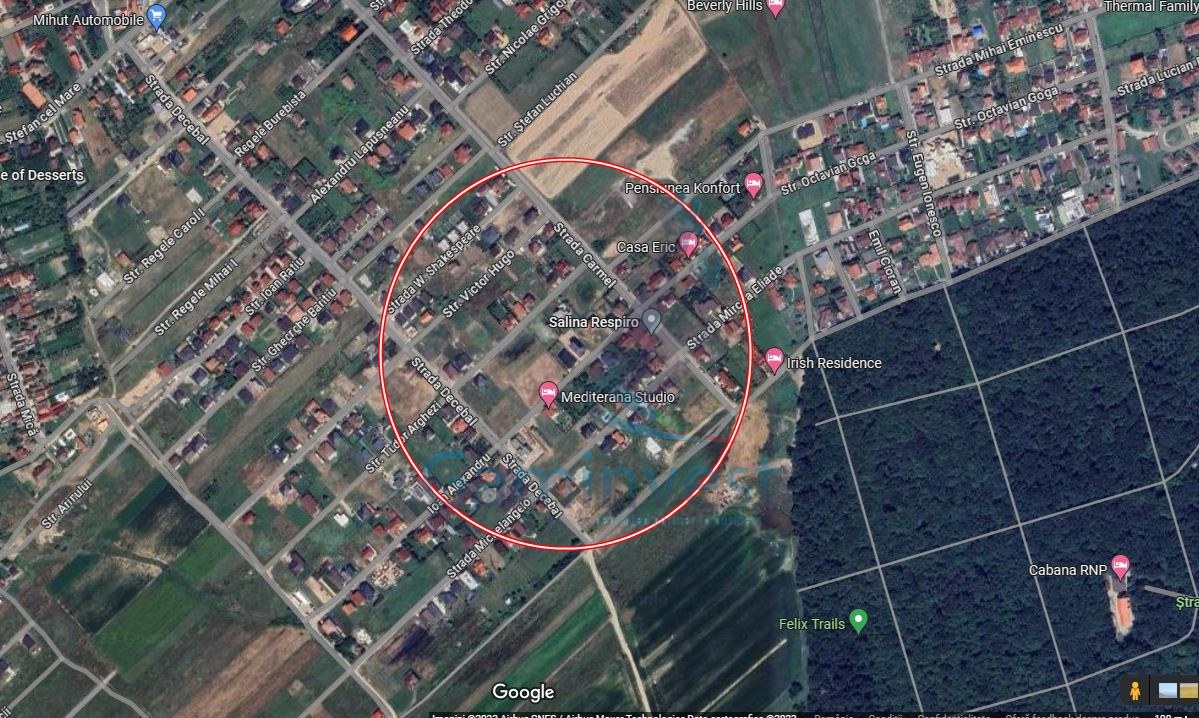 Teren intravilan de vanzare, zona strazii Carmel, Sanmartin, Bihor V3339